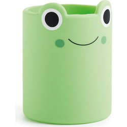 Μολυβοθήκη Back2Fun στρογγυλή σιλικόνης Tidy Frog MR13320