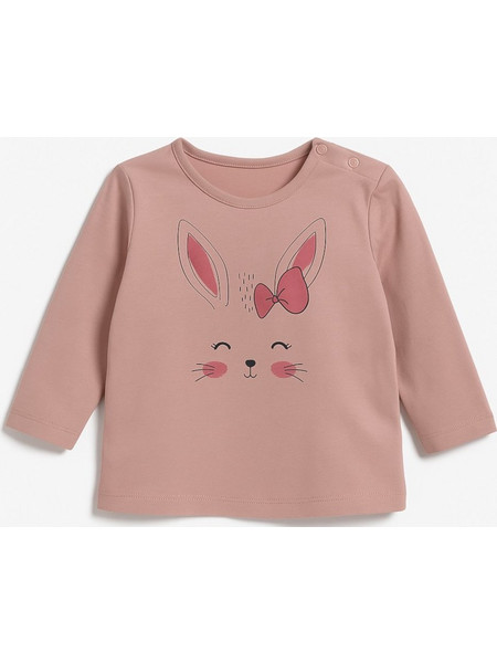 Μπλουζάκι Μακρυμάνικο Cat Venere Pink