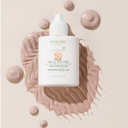 Seventeen Daily Fluid Αντηλιακή Κρέμα Προσώπου Αντιγηραντική SPF50 35ml
