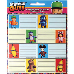 ΑΥΤΟΚΟΛΛΗΤΕΣ ΕΤΙΚΕΤΕΣ 2 τεμ. STUMBLE GUYS (777-30146)