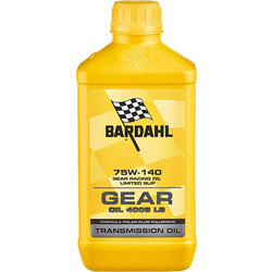 Bardahl Gear Oil 4005 LS Racing Oil Limited Slip 75w/140 με Φουλερένιο C60 και Polar Plus 1L