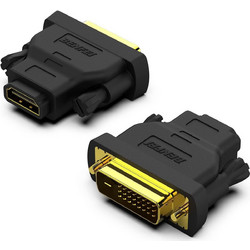 Benfei Adapter Dvi To Hdmi Bidirectional 2 Pack black