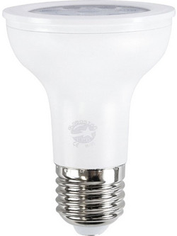 Λαμπτήρας Led 60081 Φ6,5x8,5cm E27 PAR20 8W 800lm 6000K White GloboStar Πλαστικό