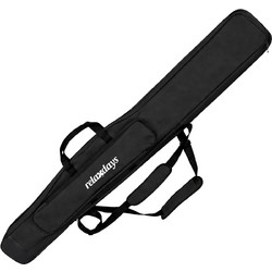 Θήκη Μεταφοράς Καλαμιών Ψαρέματος Relaxdays Large Fishing Rod Bag 3 Θέσεων με 2 x Τσέπες 150 cm - Black (10052409_8150)