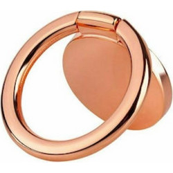 Ring Holder για Κινητό σε Ροζ-Χρυσό Χρώμα Ροζ - Χρυσό Μεταλλικό