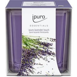 IPURO ESSENTIALS LEVANDER TOUCH ΑΡΩΜΑΤΙΚΟ ΚΕΡΙ 125gr 7x7x7cm 6τμχ