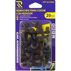 Σετ συνδετήρες αυτοκινήτου - TH-485 - 20pcs - 119315