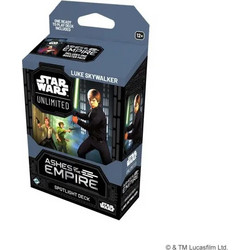 Star Wars: Unlimited - Ashes of the Empire Luke Skywalker Spotlight Deck