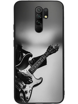 Sonique Men's Edition Back Cover Rock Guitar (Xiaomi Redmi 9)