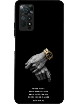 Sonique Men's Edition Θήκη με Σχέδιο «Three Rules» (Xiaomi Redmi Note 11 Pro 4G/5G / Redmi Note 12 Pro 4G)