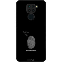 Sonique Men's Edition Αποτύπωμα Θήκη (Xiaomi Redmi Note 9)
