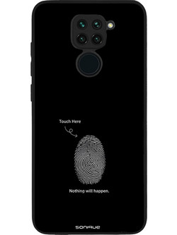 Sonique Men's Edition Αποτύπωμα Θήκη (Xiaomi Redmi Note 9)