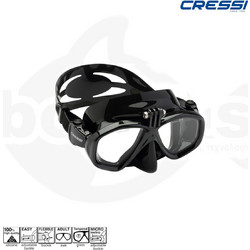 Cressi Action Μάσκα Θαλάσσης Μαύρη
