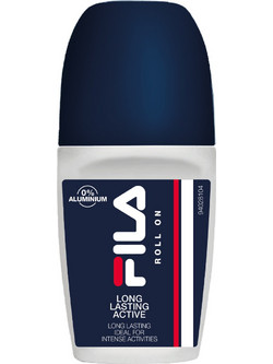 Fila Long Lasting Active Ανδρικό Αποσμητικό Roll On Χωρίς Αλουμίνιο 50ml