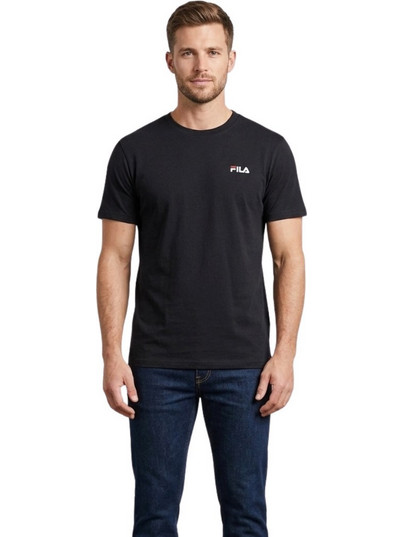 Fila Fila APCDMS25003 Black T-SHIRT Ανδρικό Μαύρο APCDMS25003 black