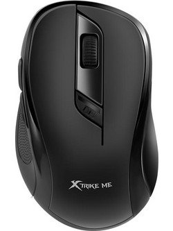 Xtrike-me GW-109 Ασύρματο Ποντίκι Black