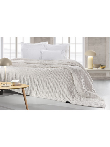 Κουβερλί 270x250 Guy Laroche Must Linen-Sand