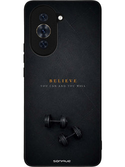 Sonique Men's Edition Back Cover με Σχέδιο «Believe» (Huawei Nova 10 Pro)