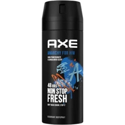 AXE Anarchy For Him Ανδρικό Αποσμητικό Spray 48h Χωρίς Αλουμίνιο 150ml