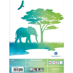 Herlitz Τετράδιο Ριγέ Α4 20 Φύλλων GREENline Πολύχρωμο 50040438