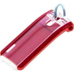 Durable Key Tag Holder Red 6pcs/set