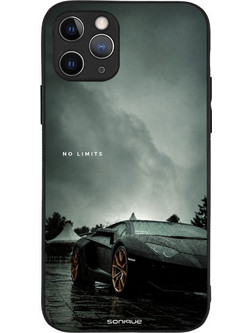 Sonique Men's Edition Back Cover με Σχέδιο «No Limits» (iPhone 11 Pro)