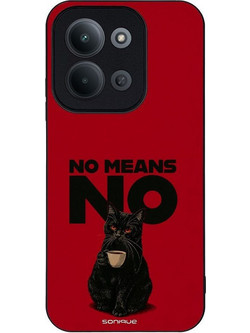 Sonique Men's Edition Θήκη με Σχέδιο «No Means No» (Xiaomi Redmi 15C 4G / Redmi 15C 5G / Poco C85 4G)