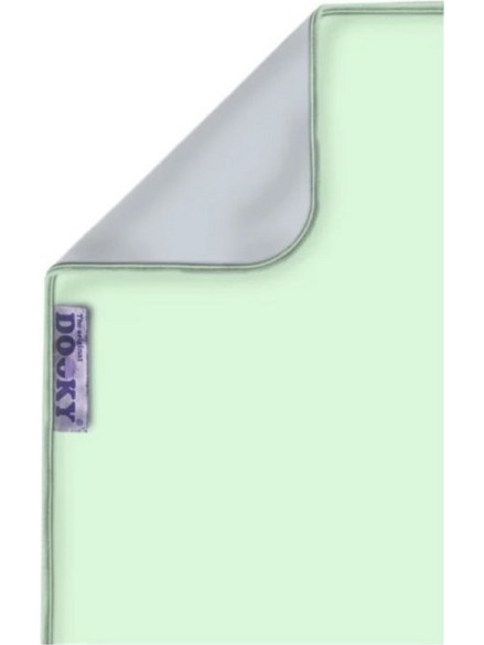 Dooky Κουβέρτα Αγκαλιάς Βαμβακερή Mint/Grey 70x85cm 126520