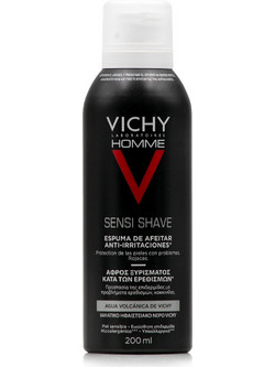 Vichy Homme Αnti-irritation Αφρός Ξυρίσματος 200ml
