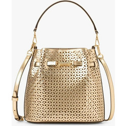 Michael Kors Γυναικείο Τσαντάκι Χειρός Δερμάτινο Χρυσό 35S6G2ZC1KPAL