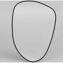 Καθρέπτης Τοίχου Dream 552NOS2348 Black 91x61cm Black Aberto Design Mdf,Γυαλί