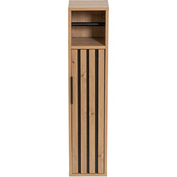 Έπιπλο μπάνιου ξύλινο 75χ18χ18 cm Eurocasa