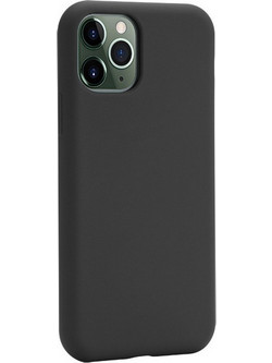 Rockrose Real Silicone Back Cover Black (iPhone 11 Pro)