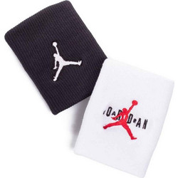 Jordan Jumpman Terry Wrist Bands 2-Pack Unisex Περικάρπιο - Περιμετώπιο Μαύρο (J.100.7579-068)
