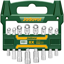 ΓΩΝΙΑΚΑ ΚΛΕΙΔΙΑ ΣΩΛΗΝΩΤΑ ΣΕΤ 8 ΤΕΜ JADEVER JDTH4208