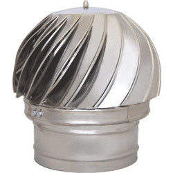 Καπέλο Καμινάδας ΠεριστροΦικό (Μπάλα) Inox - Φ200