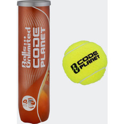 Μπαλάκια Τένις Unlimited Code Planet x 4 (Κονσέρβα 4 μπαλών)