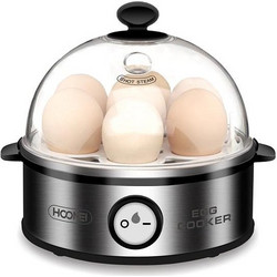 Hoomei HM-5338 Inox Βραστήρας Αυγών 7 Θέσεων 350W