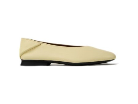 Camper CAMPER WOMEN'S BALLERINAS CASI MYRA K201253-046 YELLOW LEATHER Camper