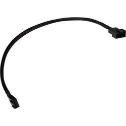 Alphacool Fan Cable 4-pin To 4-pin Extension 30cm Black 18674