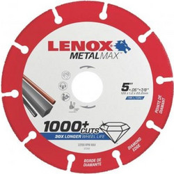 Lenox 2030866 METALMAX Διαμαντόδισκος Κοπής Μετάλλων 125x22.23x1.3mm