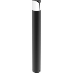PHOIBE - ΦΩΤΙΣΤΙΚΟ ΚΟΛΩΝΑΚΙ ΚΗΠΟΥ ΑΡΧΙΤΕΚΤΟΝΙΚΟΥ ΦΩΤΙΣΜΟΥ & ΣΠΟΤ ΣΟΥΡΟ ΓΚΡΙ ΑΛΟΥΜΙΝΙΟ ΣΥΜΒΑΤΙΚΟ 1xΕ27 & LED 10W IP54 Φ90x800mm / LG8303G-800