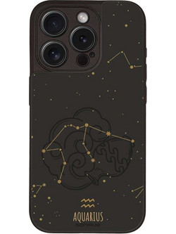 Sonique Zodiac Series Aquarius Back Cover (iPhone 15 Pro)