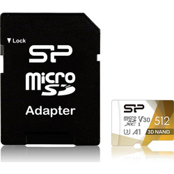 Silicon Power Superior Pro microSDXC 512GB Class 10 U3 V30 UHS-I A1