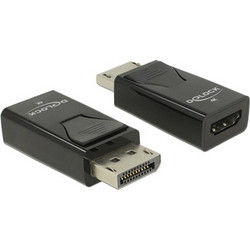 DELOCK DELOCK αντάπτορας DisplayPort σε HDMI 66234, 4K/30Hz, Passive, μαύρος
