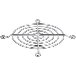 DELOCK DELOCK σχάρα για 80mm ανεμιστήρα 67306, μεταλλική, ασημί
