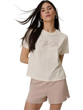4F ΓΥΝΑΙΚΕΙΑ ΚΟΝΤΟΜΑΝΙΚΗ ΜΠΛΟΥΖΑ CREME 4FWSS26TTSHF2743-12S