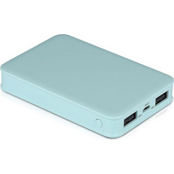 V-Tac 8195 Power Bank 5000mAh με 2 Θύρες USB-A Blue