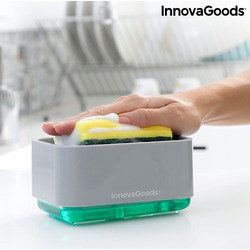 Διανομέας Σαπουνιού 2 σε 1 για Νεροχύτη Pushoap InnovaGoods
