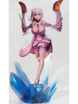 Φιγούρα Emilia Dress Re Zero Sculptures 3D Printing 3D εκτυπωμένη